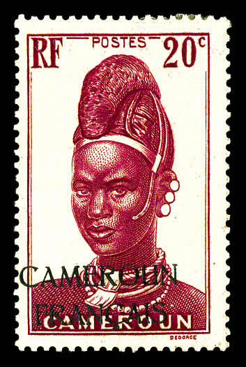 N°214A, 20c lilas: Essai de surcharge sans date. TTB (certificat) ...