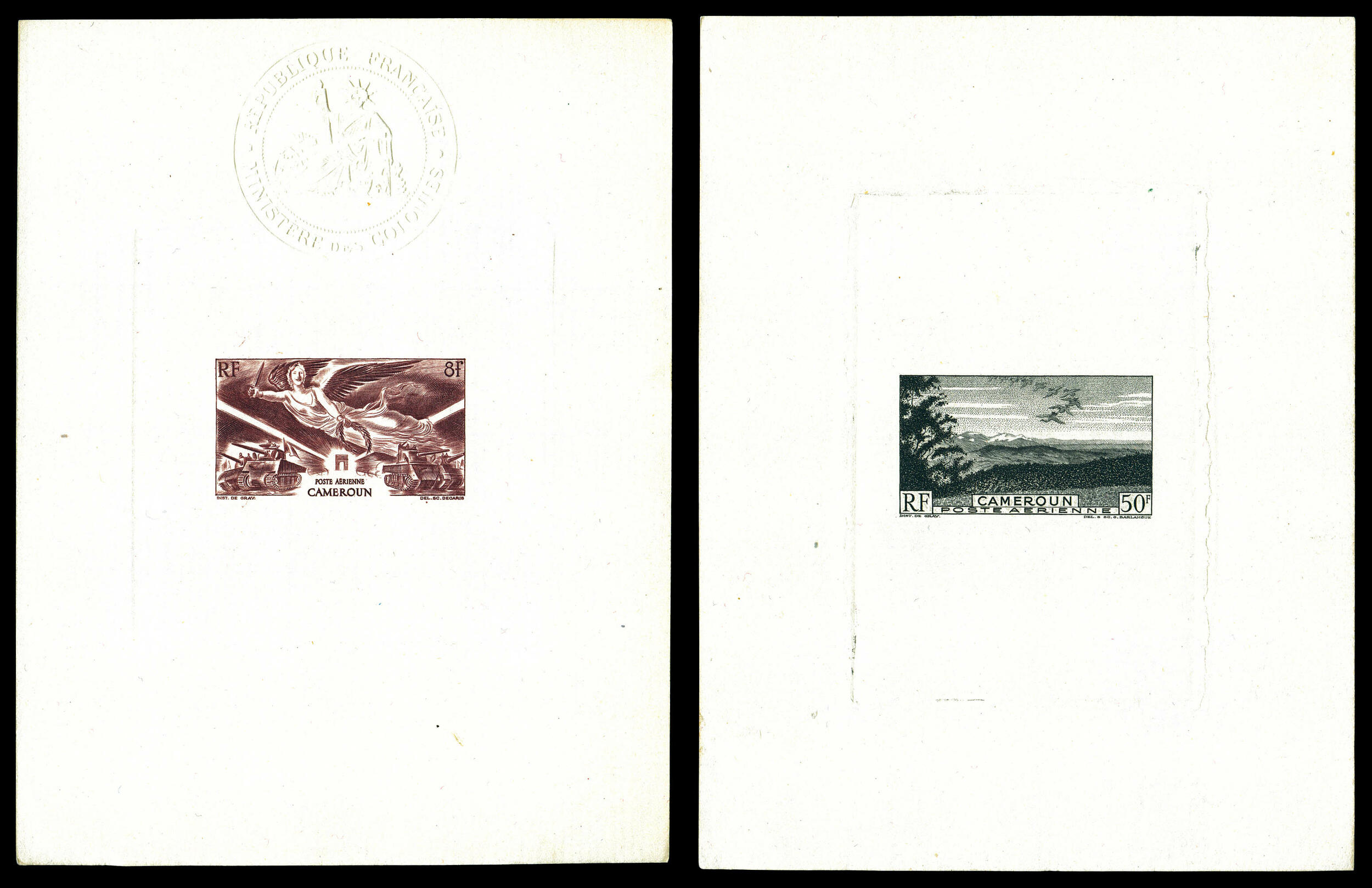 N°30, 38 à 40, les 4 épreuves d'artistes TB (certificat) Qualité: ...