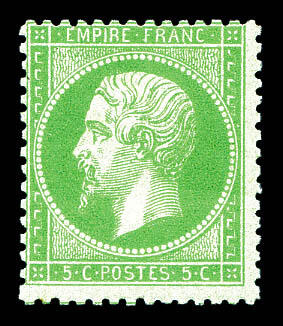 N°20, 5c vert, frais. TB Qualité: **