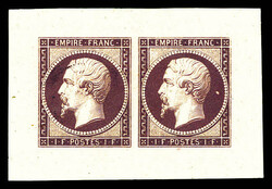 2565015: Francia Imperio sin dentar 1853