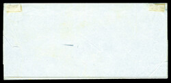 N°9, 10c bistre-jaune, quatre belles marges avec voisin obl pc + ...