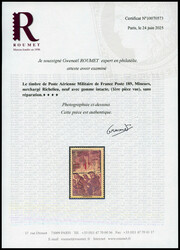 1F sur 1F 25 Mineurs (N°189) surchargé 'BATIMENT DE LIGNE ...