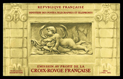 Carnet croix rouge 1952, TB (certificat) Qualité: ** Cote: 550 euros