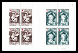 Croix rouge de 1962: 2ème tirage lilas foncé et gris, TTB ...