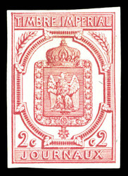 2565: Francia - Newspaper stamps