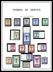 2565: Francia - Official stamps