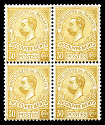 4480: Mónaco - Postage due stamps