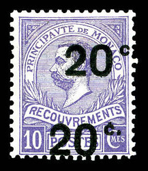4480: Mónaco - Postage due stamps