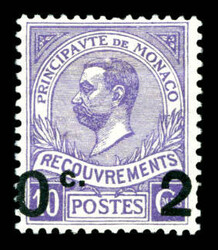 4480: Mónaco - Postage due stamps