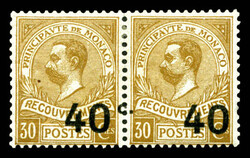 4480: Mónaco - Postage due stamps
