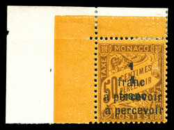 4480: Mónaco - Postage due stamps