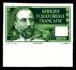 N°60a, 5f noir et vert, non dentelé, valeur omise bdf. TTB Qualité ...