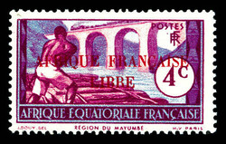 N°94A, Non émis, 4c grenat et bleu-clair. SUP. R. (certificat) ...