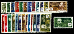 N°102/127, Série complète (sf N°120A/B), TTB (certificat) ...