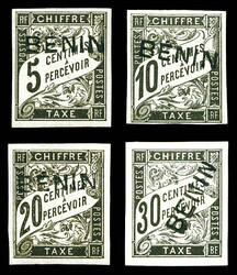 1870: Benin - Postage due stamps