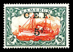 N°37, (Maury n°13a): 5s sur 5m, variété 'S' renversé. TTB ...
