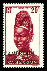 N°214A, 20c lilas: Essai de surcharge sans date. TTB (certificat) ...