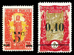 N°46/47, Les 2 valeurs TB Qualité: * Cote: 920 euros