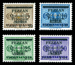 2520: Fezzan - Postage due stamps