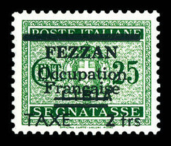 2520: Fezzan - Postage due stamps