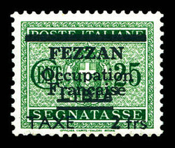 2520: Fezzan - Postage due stamps