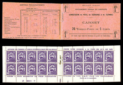 2705: Indochina francesa emisiones generales - Stamp booklets