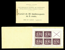 2705: Indochina francesa emisiones generales - Stamp booklets