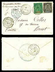 4400: Martinica - Military mail stamps