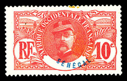 N°34d, 10c rose: légende hors cartouche. TB Qualité: * Cote: 265 ...