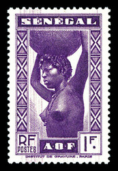 N°147b, 1f violet au lieu de carmin. SUP (certificat) Qualité: ** ...
