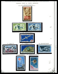 Poste aérienne. Collection. 1948-1990, complète + épreuves N°5 et ...