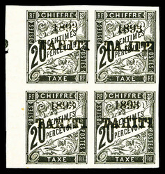 6155: Tahiti - Postage due stamps