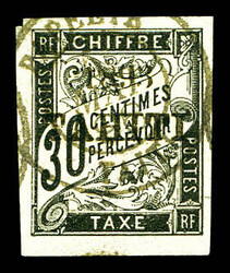 6155: Tahiti - Postage due stamps