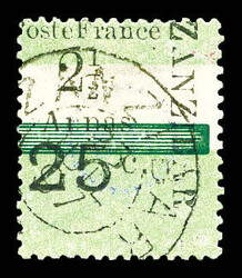 N°42a, 2 1/2 a vert-pâle type II obl càd du 28.07.97 sur son ...