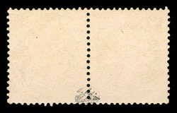 N°55c, ERREUR DE FACIALE: 15c brun sur rose tenant à normal (10c), ...