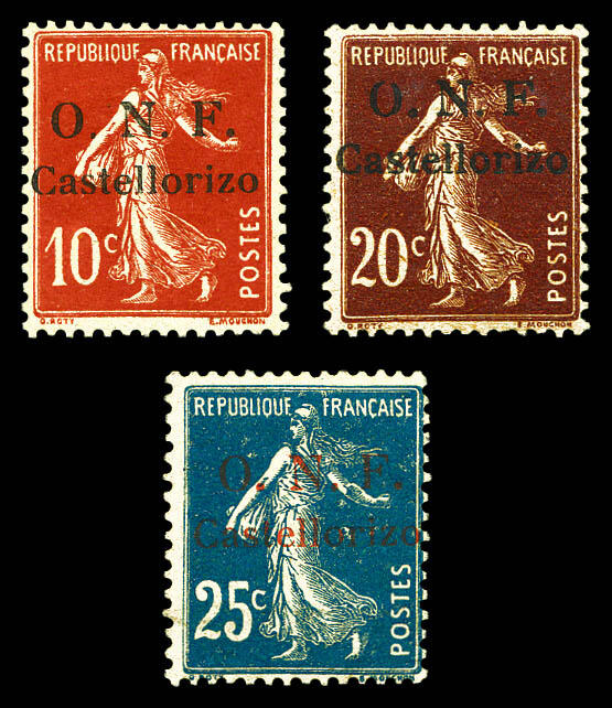 N°28, 30 et 31, les 3 valeurs SUP. R (certificat) Qualité: * Cote: ...