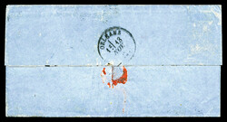 L'ARMAND BARBES probable, 20c Empire dentelé (N°22) obl étoile '8' ...