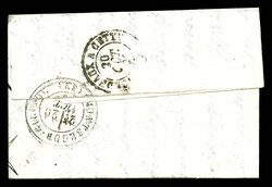 LE JEAN BART N°2', 20c Lauré sur lettre au départ de Paris le 15 ...