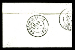 LA VILLE DE CHATEAUDUN: 20c Lauré obl étoile '15' +càd rue ...