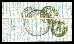 LA GIRONDE, 20c Siège obl paris 'SC' rouge du 7 novembre 70 sur ...