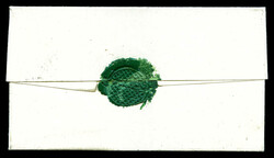 N°9, 10c bistre-jaune, grandes marges (trois voisins) sur lettre ...