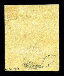 N°10, 25c bleu, quatre marges equilibrées, TB. R.R. (signé ...