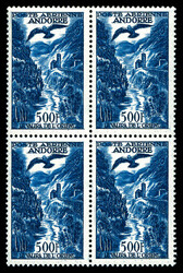 1670: Andorra Französische Post - Flugpostmarken