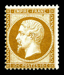 2565020: France Empire dentelé 1862