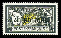 2590: French Post in Egypt Alexandria