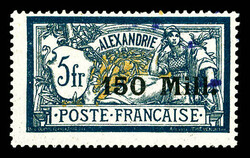2590: French Post in Egypt Alexandria
