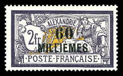 2590: French Post in Egypt Alexandria