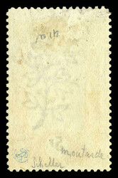 N°41a, 5f moutarde et noir. TTB (signé Scheller/certificat) ...