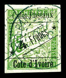 2435: コートジボワール - Parcel stamps