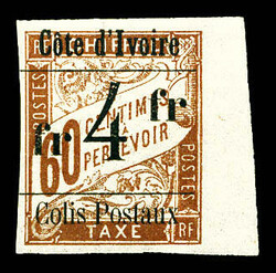 2435: コートジボワール - Parcel stamps